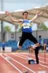 Jordan Kelly (Southport Waterloo AC), under-20s long jump, Northern Championships, Sport City Manchester